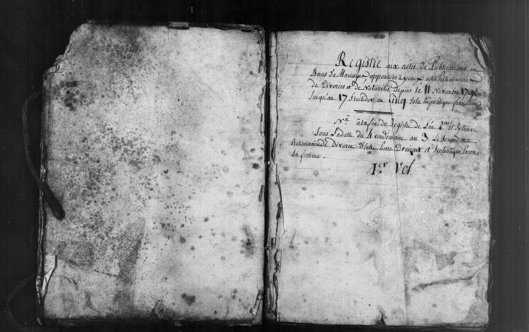 Péronne : publications de mariages