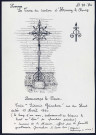 Beaucamps-le-Vieux : croix «Sidonie Grinchon » - (Reproduction interdite sans autorisation - © Claude Piette)