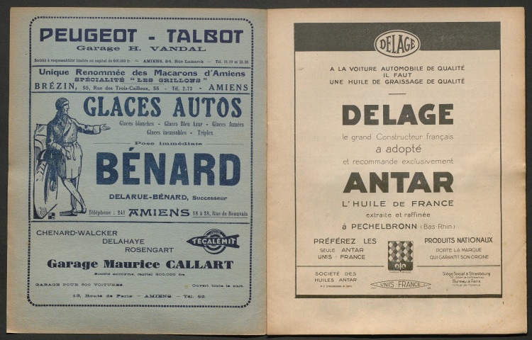 L'Automobile au Pays Picard. Revue mensuelle de l'Automobile-Club de Picardie et de l'Aisne, 232, janvier 1931