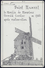 Saint-Maxent : le moulin de Monsieur Oswald Cordier après restauration en 1962 - (Reproduction interdite sans autorisation - © Claude Piette)