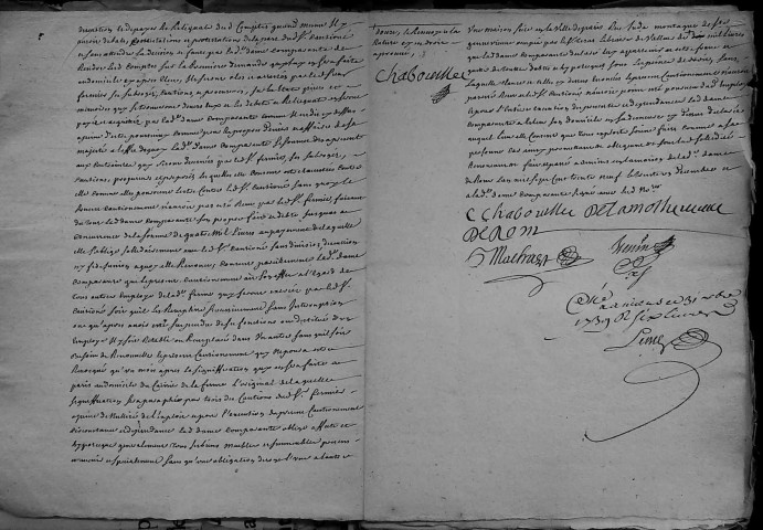 Etude de Me François Henin à Amiens (étude n°3). Minutes de l'année 1739