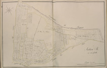 Plan du cadastre napoléonien - Atlas cantonal - Mericourt-sur-Somme (Méricourt sur Somme) : B