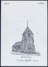 Martigny (Aisne) : l'église - (Reproduction interdite sans autorisation - © Claude Piette)