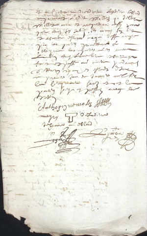 Etude de Me Antoine Limeu à Amiens (étude n°6). Minutes de l'année 1657