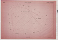 Plan du cadastre rénové - Saint-Fuscien : section X