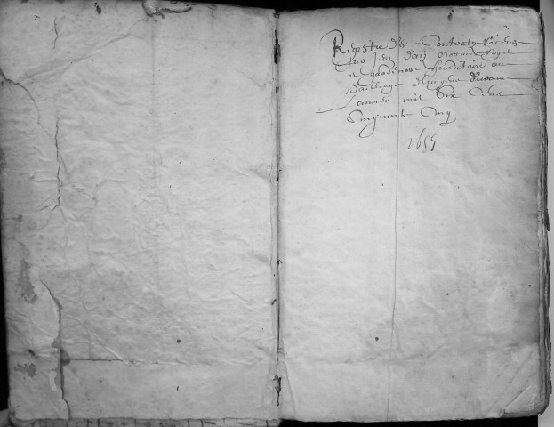 Etude de Me Jean Daiz à Amiens (étude n°22). Minutes de l'année 1655