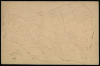 Plan du cadastre napoléonien - Heudicourt : Chemin de l'Enfer (Le), B