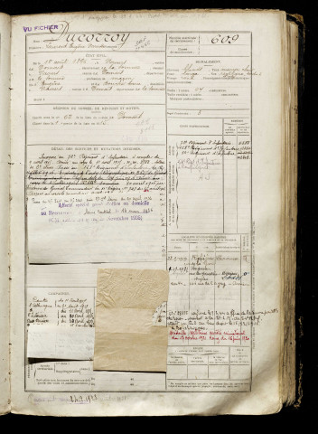 Ducorroy, Laurent Eugène Narcisse, né le 10 août 1896 à Naours (Somme), classe 1916, matricule n° 609, Bureau de recrutement d'Abbeville