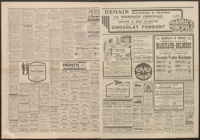 Le Progrès de la Somme, numéro 18452, 7 mars 1930