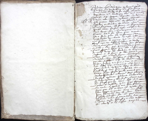 Etude de Me René Chevalier à Amiens (étude n°5). Minutes de l'année 1673
