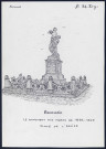 Bouchoir : monument aux morts 1939-1945 - (Reproduction interdite sans autorisation - © Claude Piette)
