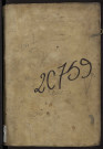 Contrôle des actes du bureau d'Andainville pour la période du 28 mai 1697 au 10 août 1715