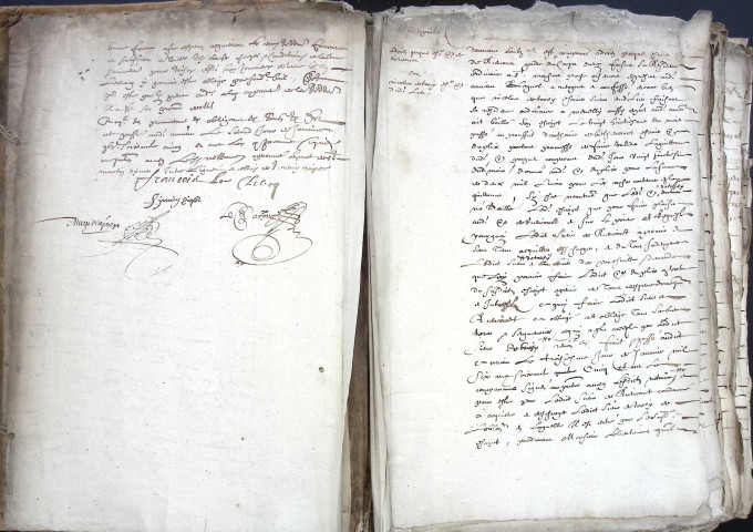 Etude de Me François Lecaron à Amiens (étude n°11). Minutes de l'année 1665
