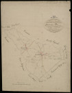 Plan du cadastre napoléonien - Quivieres : tableau d'assemblage