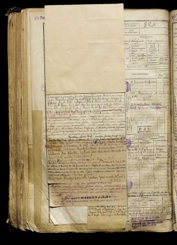 Danzelle, Georges Henri Alfred, né le 07 janvier 1895 à Amiens (Somme), classe 1915, matricule n° 824, Bureau de recrutement d'Amiens