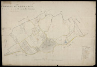 Plan du cadastre napoléonien - Brucamps : Bois de Brucamps (Le), B