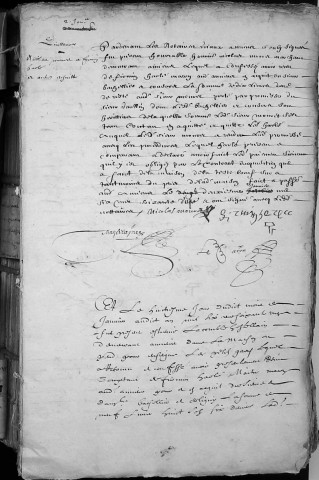 Etude de Me François Lecaron à Amiens (étude n°11). Minutes de l'année 1671
