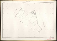 Plan du cadastre rénové - Beauval : section ZN