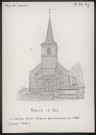 Herlin-le-Sec (Pas-de-Calais) : église Saint-Martin - (Reproduction interdite sans autorisation - © Claude Piette)