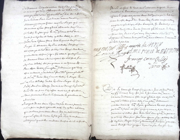 Etude de Me Jean Duval à Amiens (étude n°8). Minutes de l'année 1671