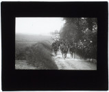 Manoeuvres du 11 juin 1904 - les chasseurs à cheval et l'état-major