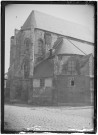 Bray-sur-Somme. Eglise, vue extérieure : le chevet