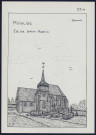 Roiglise : église Saint-Martin - (Reproduction interdite sans autorisation - © Claude Piette)