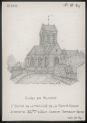CuiSy-en-Almont (Aisne) : église de la nativité de la Sainte-Vierge - (Reproduction interdite sans autorisation - © Claude Piette)