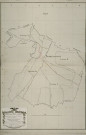 Plan du cadastre napoléonien - Remiencourt : tableau d'assemblage