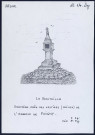 La Bouteille (Aisne) : oratoire près des vestiges - (Reproduction interdite sans autorisation - © Claude Piette)