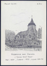 Rebreuve-sur-Canche (Pas-de-Calais) : l'église Saint-Vaast - (Reproduction interdite sans autorisation - © Claude Piette)