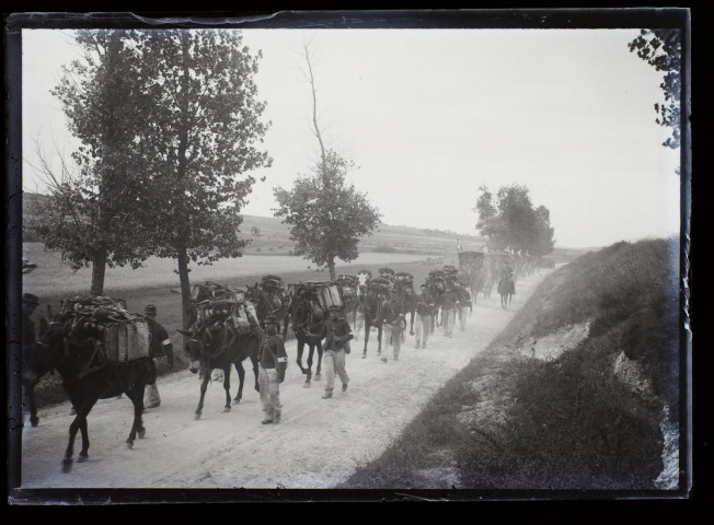 Manoeuvres, santé - 1905 - route de Cagny - 3e jour