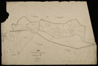 Plan du cadastre napoléonien - Mesnil-Martinsart : Lambourg, C