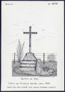 Quiry-le-Sec : croix de mission - (Reproduction interdite sans autorisation - © Claude Piette)