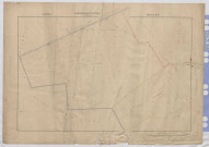 Plan du cadastre rénové - Dernancourt : section C8