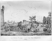 La porte Rouge - le pont Maucreux en 1822
