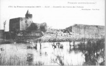 Français souvenons-nous ! - La France reconquise (1917) - Ham - Ensemble des ruines du Château