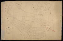 Plan du cadastre napoléonien - Berteaucourt-Les-Dames (Berteaucourt) : Flayel (Le), B