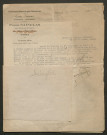 Témoignage de Sainglas, Pierre (Caporal) et correspondance avec Jacques Péricard