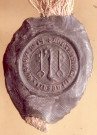 Contre-sceau d'Hugues, abbé de corbie