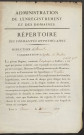 Répertoire des formalités hypothécaires, du 19/10/1818 au 03/06/1819, volume n° 39 (Conservation des hypothèques de Doullens)