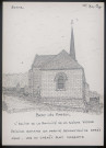 Bray-lès-Mareuil : église dédiée à la nativité de la Sainte Vierge, vue du chevêt plat - (Reproduction interdite sans autorisation - © Claude Piette)