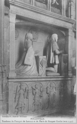 Tombeau de François de Lannoy et de Marie de Hangest-Genlis (vers 1345)
