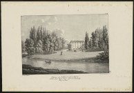 Château de Villeneuve près Soissons, habité par M. le Lieut. Gl.Cte Dulauloy. (Département de l'Aisne)