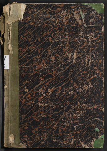 Maison de correction dite Bicêtre à Amiens. Répertoire alphabétique des registres d'entrée et de sortie : De 1839-1854. Janvier 1839 - Décembre 1854