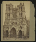 Amiens. Façade occidentale de la cathédrale
