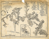 Plan des souterrains refuges de Naours modifié d'après les découvertes opérées en 1888-1889