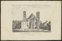 Ruines de l'Abbaye de Saint-Corneille à Compiègne (Département de l'Oise)