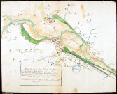 Plan du cours de la rivière de Somme depuis Port jusqu'au canal de Cayeux