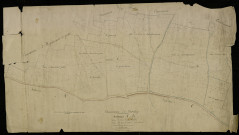 Plan du cadastre napoléonien - Curchy : Arbre Barbin (L') ; Solle de Dreslincourt (La), A et B